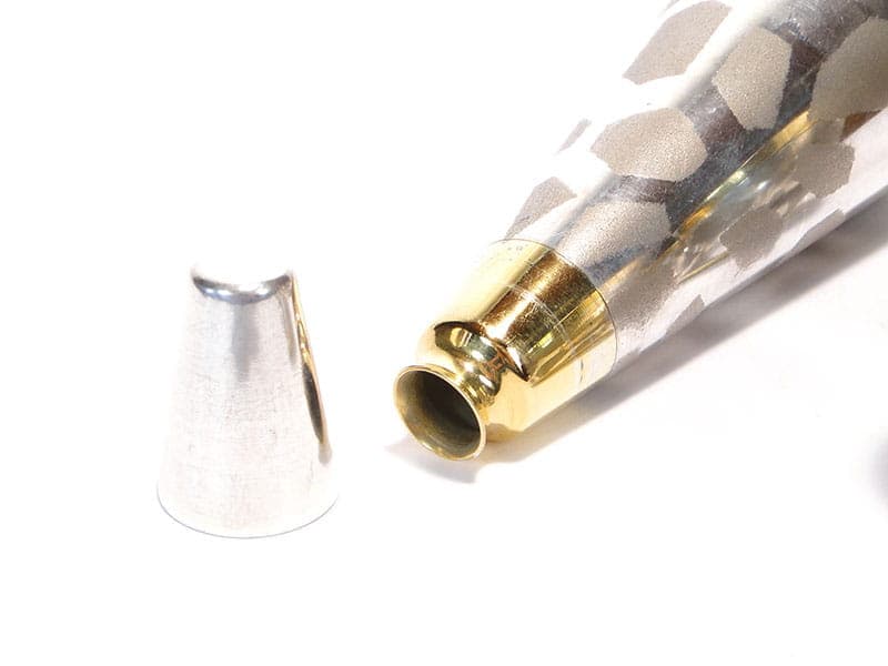 Modernist liqueur set, silver, brass, Poland, 1950s - 198013