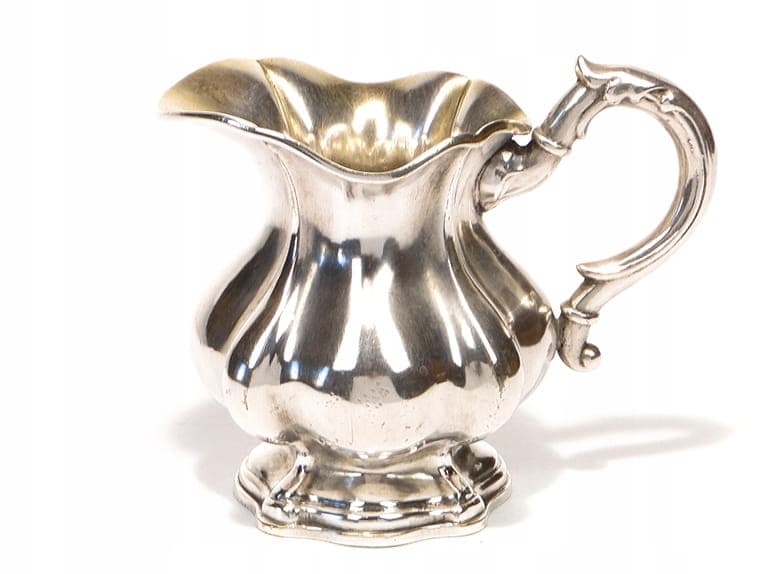 Mlecznik rococo, metal srebrny, Norblin, Polska, XIX w. - 198092