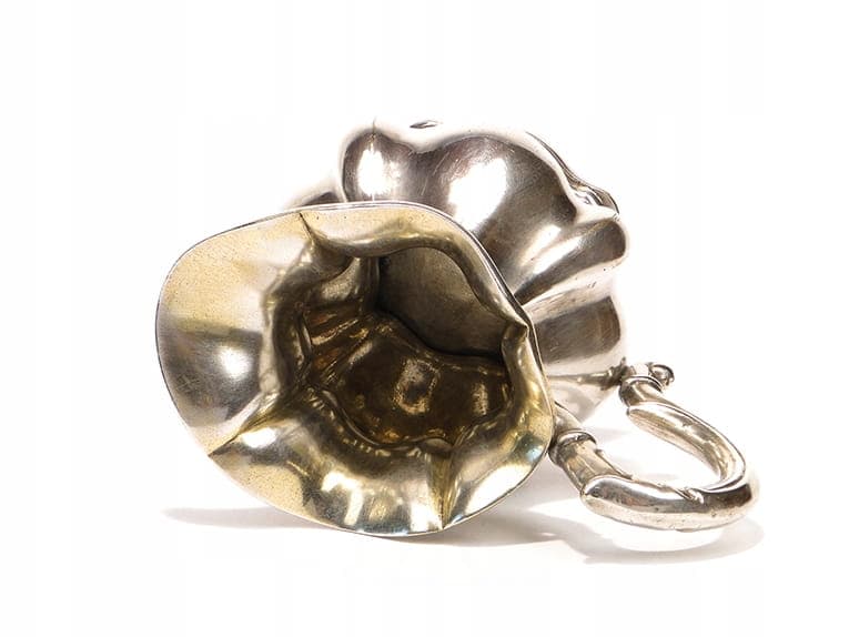 Mlecznik rococo, metal srebrny, Norblin, Polska, XIX w. - 198091