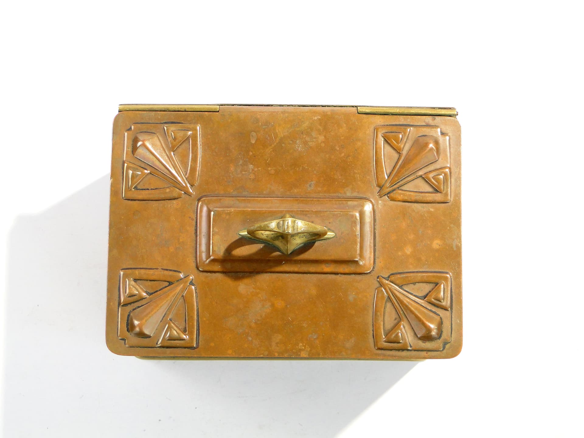 Cukiernica secesyjna, miedź, WMF, Niemcy, początek XX w. - 198111