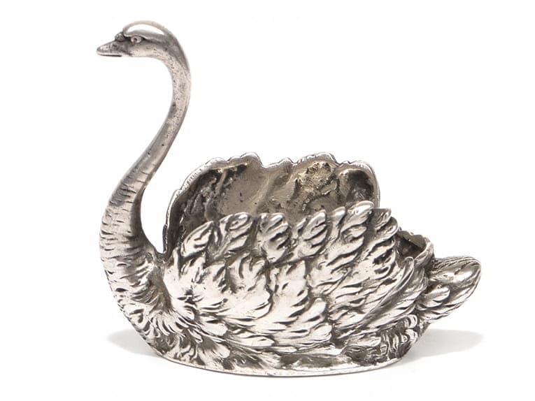 Salt Cellar Swan, Silver, Germany, 19th c. - 198148