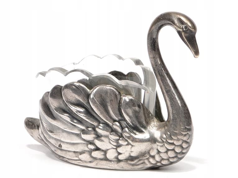 Salt Cellar Swan, Silver, Germany, 19th c. - 198150