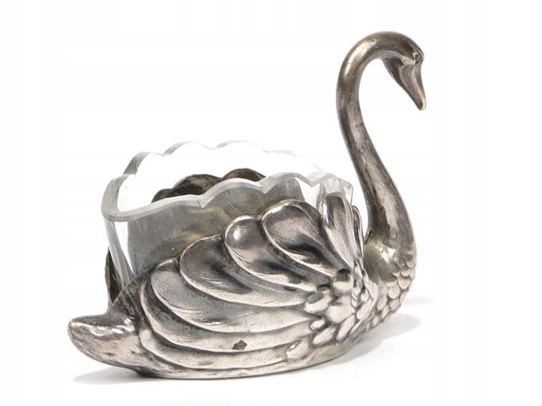 Salt Cellar Swan, Silver, Germany, 19th c. - 198144