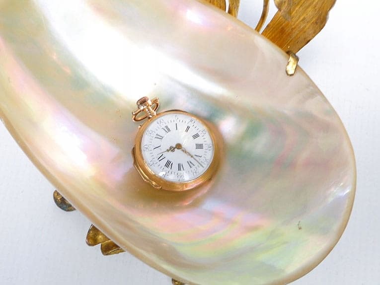 Postument secesyjny, złoty, Austria, XIX/XX w. - 198204