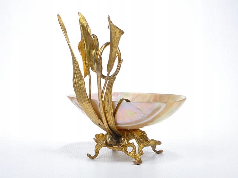 Postument secesyjny, złoty, Austria, XIX/XX w. - 198207