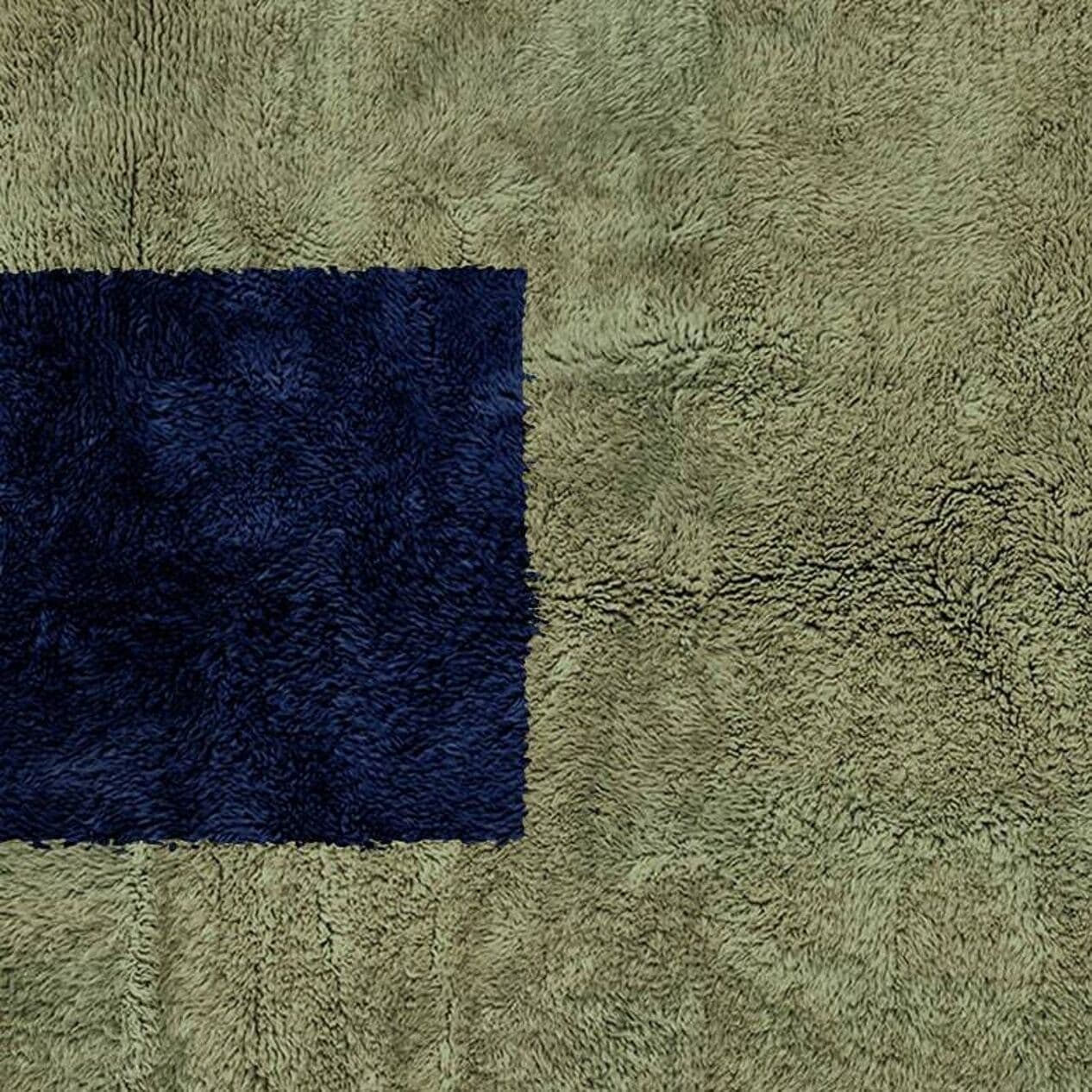 Handwoven rug 150x250 cm, wool, beige, Morocco - 198358