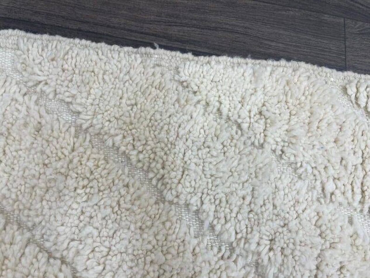 Ręcznie tkany dywan 250x150 cm, wełna, multikolor, Maroko - 198346