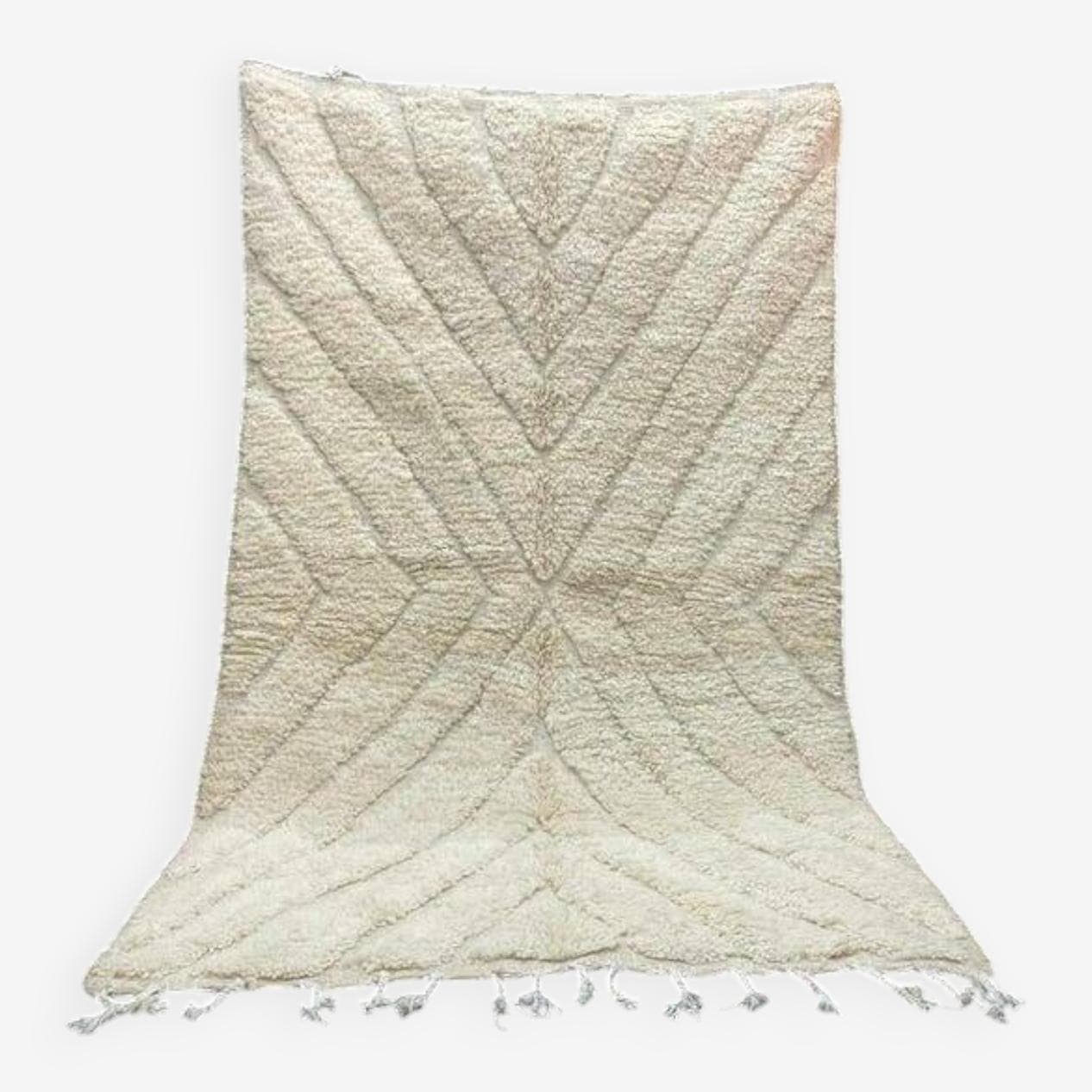 Ręcznie tkany dywan 250x150 cm, wełna, multikolor, Maroko - 198340