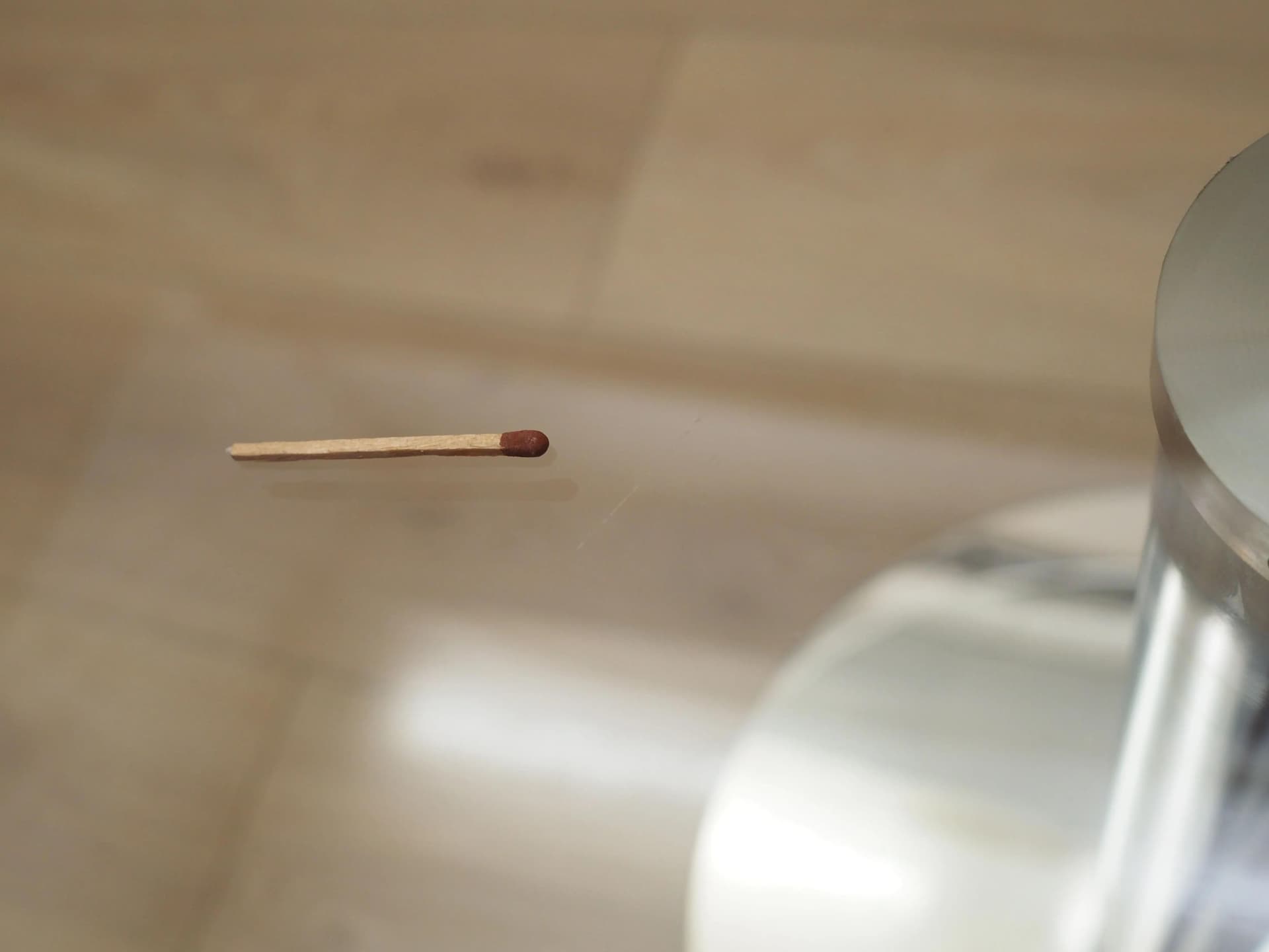 Stolik kawowy, szkło transparent, metal chromowany, BoConcept, Dania, lata 70. - 14413