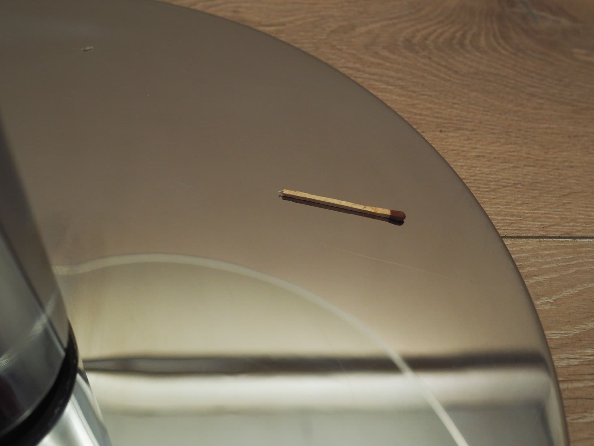 Stolik kawowy, szkło transparent, metal chromowany, BoConcept, Dania, lata 70. - 78304