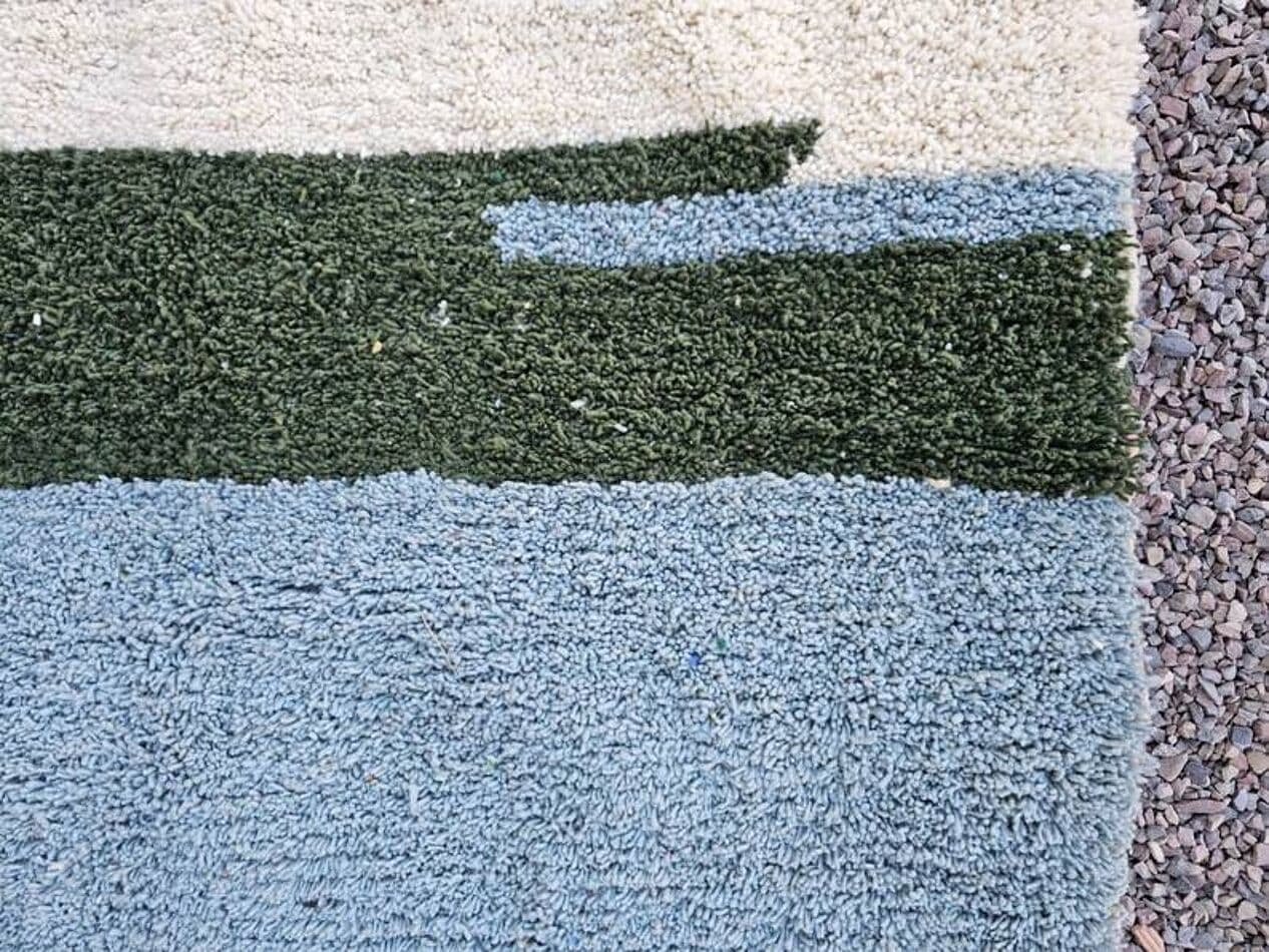 Ręcznie tkany dywan 150x250 cm, wełna, multikolor, Maroko - 199528