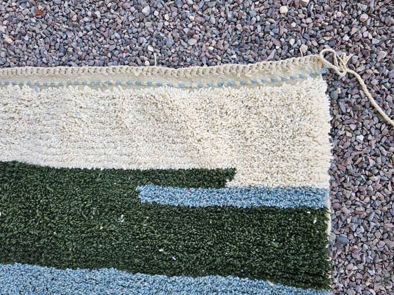 Ręcznie tkany dywan 150x250 cm, wełna, multikolor, Maroko - 199529