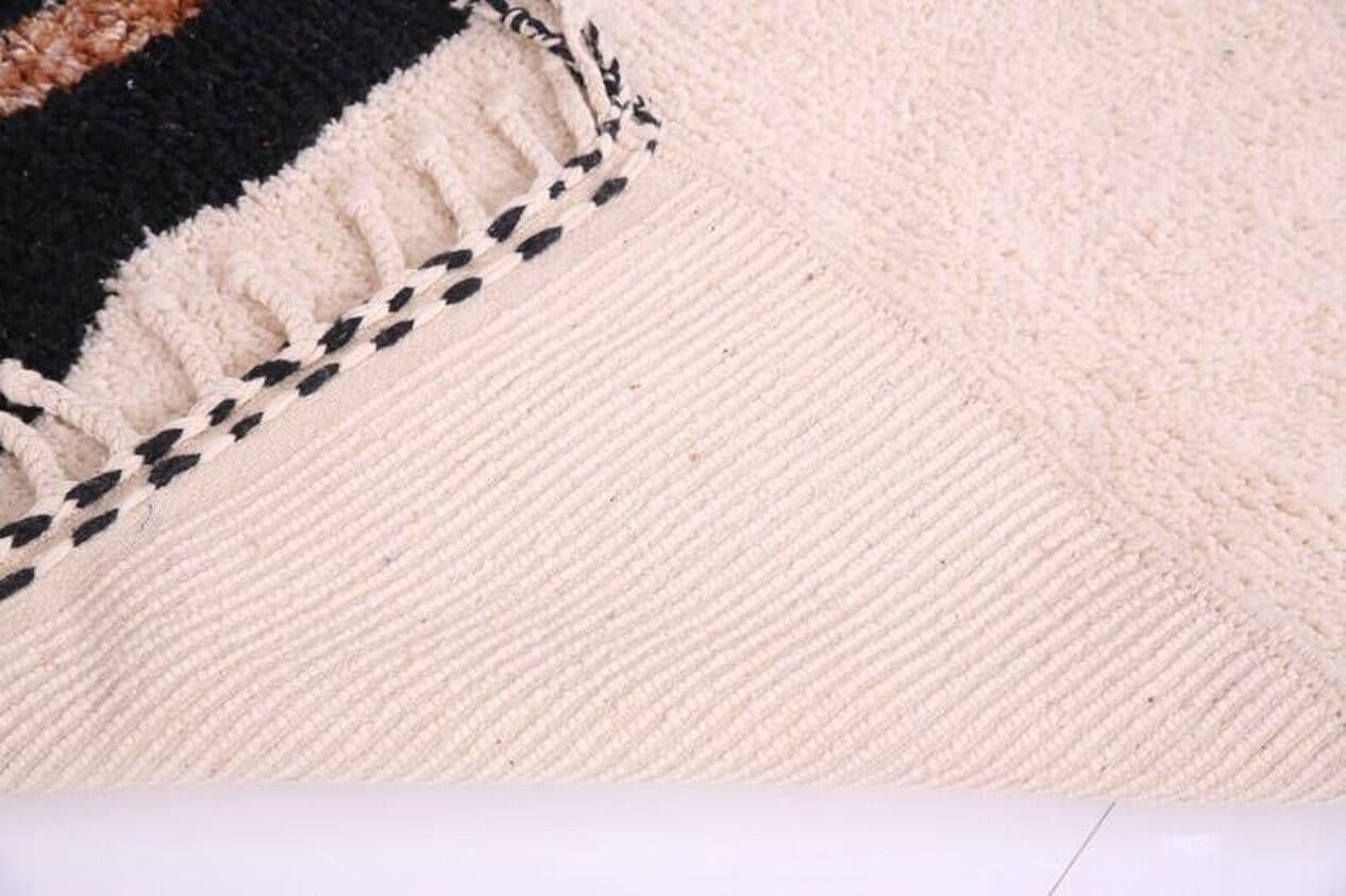 Ręcznie tkany dywan 160x240 cm, wełna, multikolor, Maroko - 199456