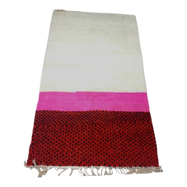 Ręcznie tkany dywan 150x250 cm, wełna, wielokolorowy, Maroko - WYMIARY