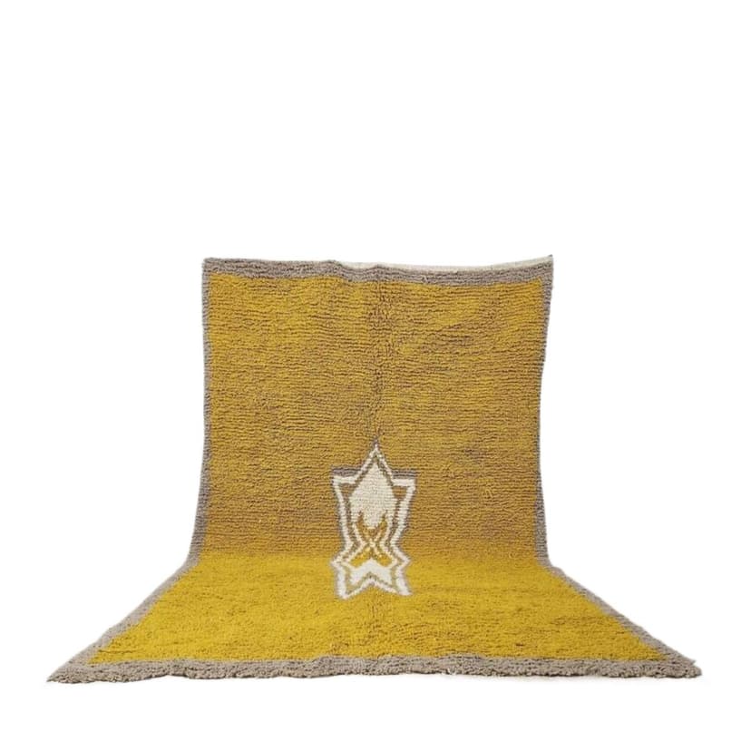 Ręcznie tkany dywan 200x300 cm, wełna, multikolor, Maroko