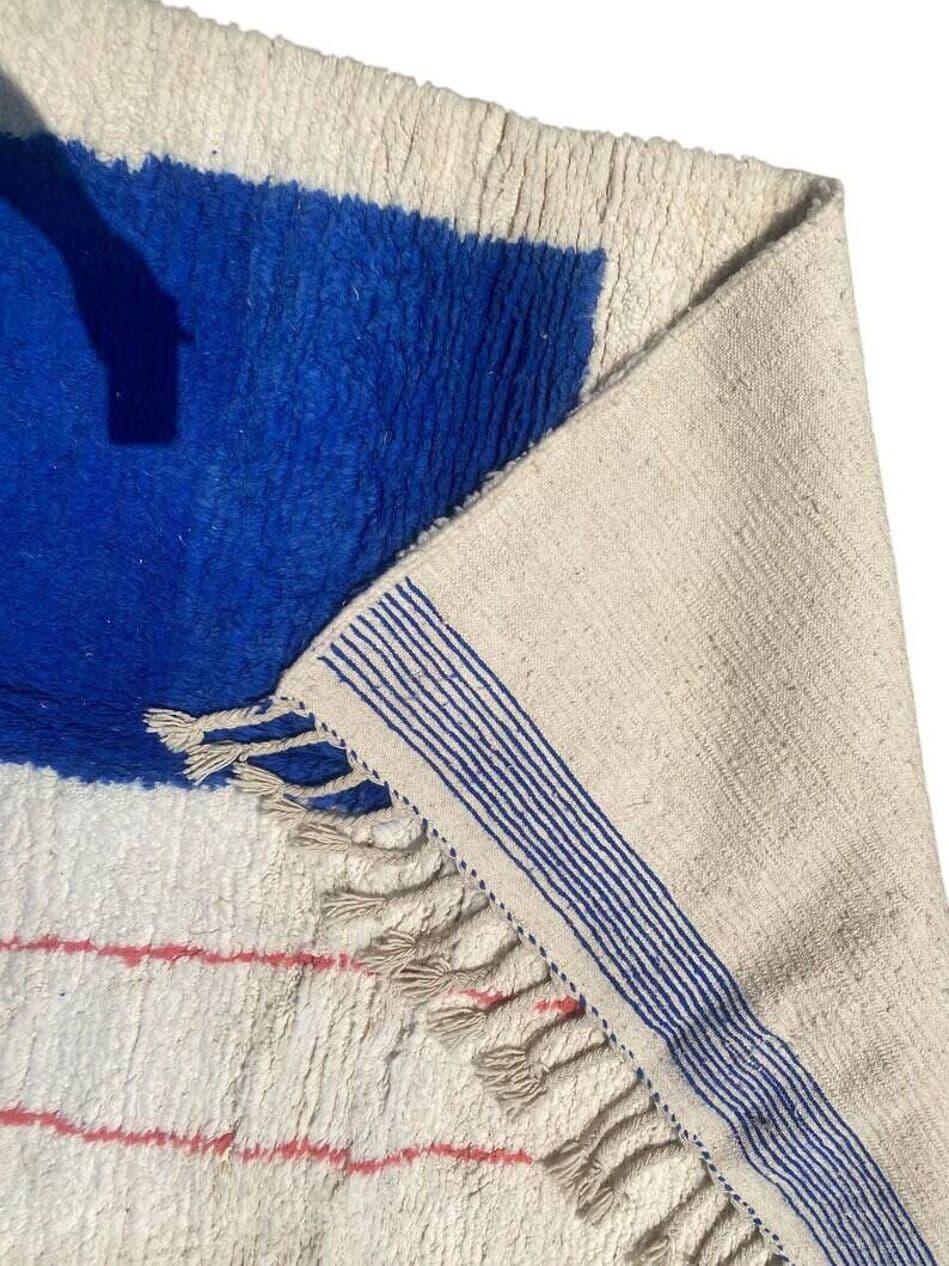 Ręcznie tkany dywan 250x150 cm, wełna, multikolor, Maroko - 199045