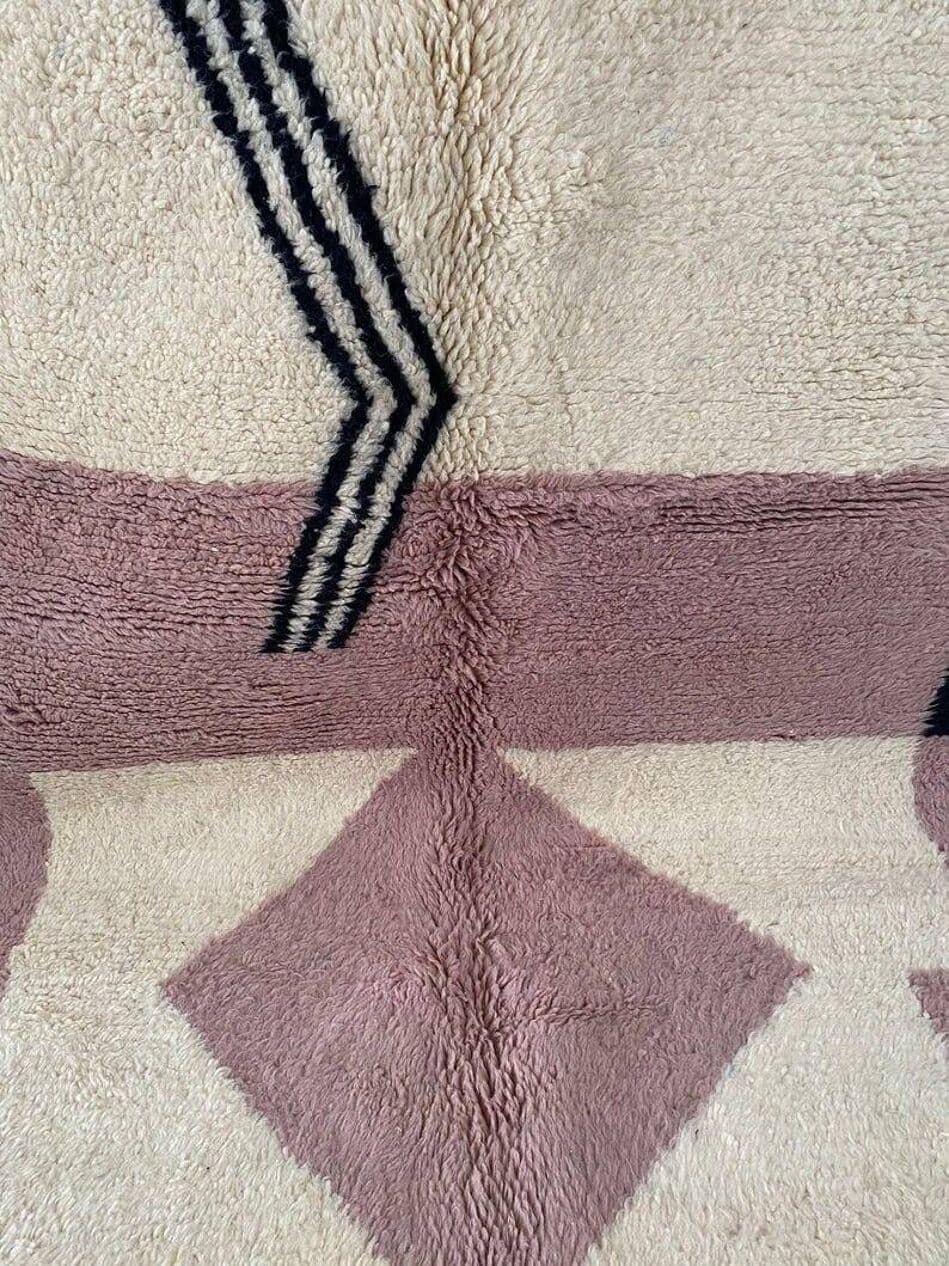 Ręcznie tkany dywan 250x150 cm, wełna, multikolor, Maroko - 199020