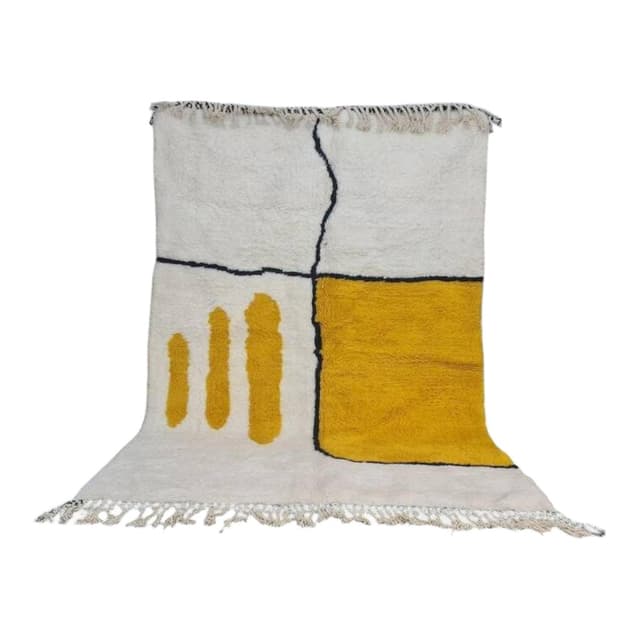 Ręcznie tkany dywan 240x160 cm, wełna, multikolor, Maroko - WYMIARY