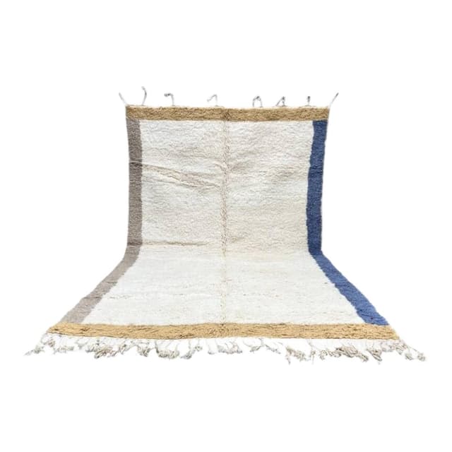 Ręcznie tkany dywan 240x160 cm, wełna, multikolor, Maroko - WYMIARY