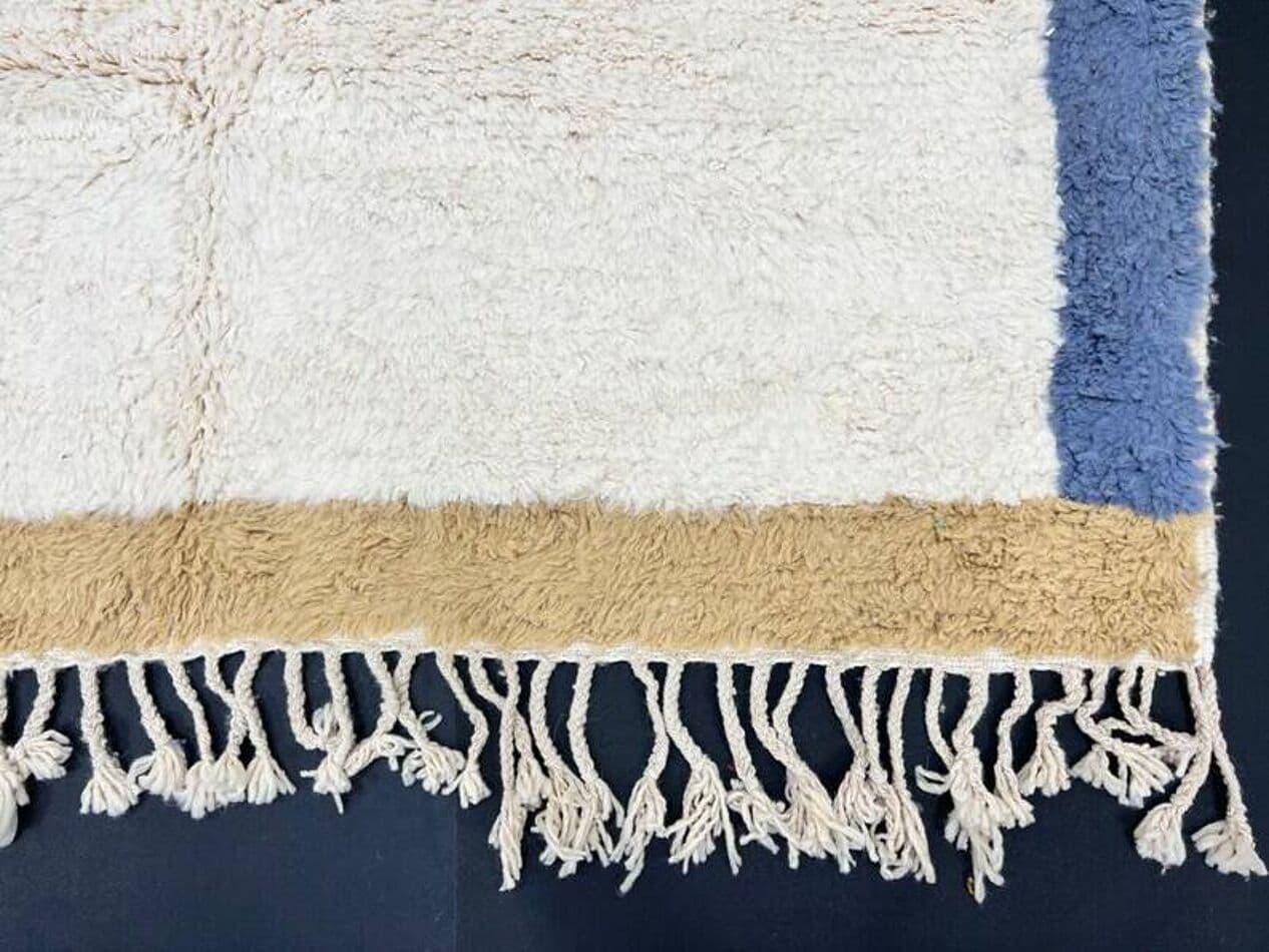 Ręcznie tkany dywan 240x160 cm, wełna, multikolor, Maroko - 198796