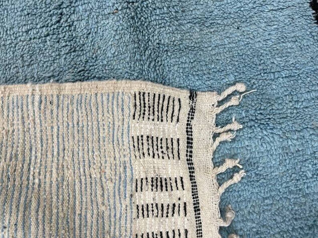 Handwoven rug 200x300 cm, wool, multicolour, Morocco - 198716