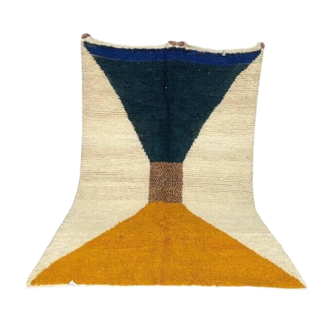 Ręcznie tkany dywan 240x160 cm, wełna, multikolor, Maroko