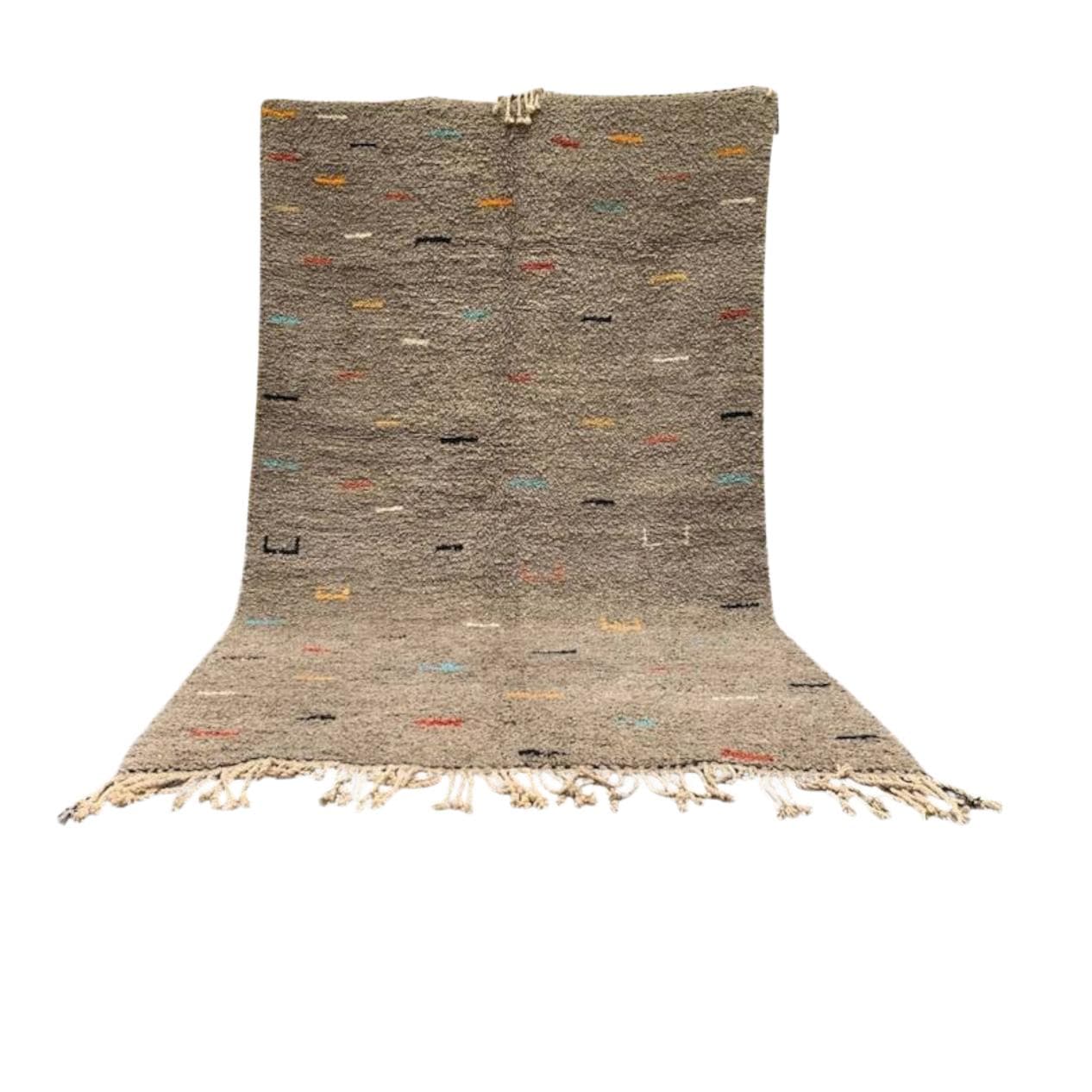 Ręcznie tkany dywan 240x160 cm, wełna, multikolor, Maroko