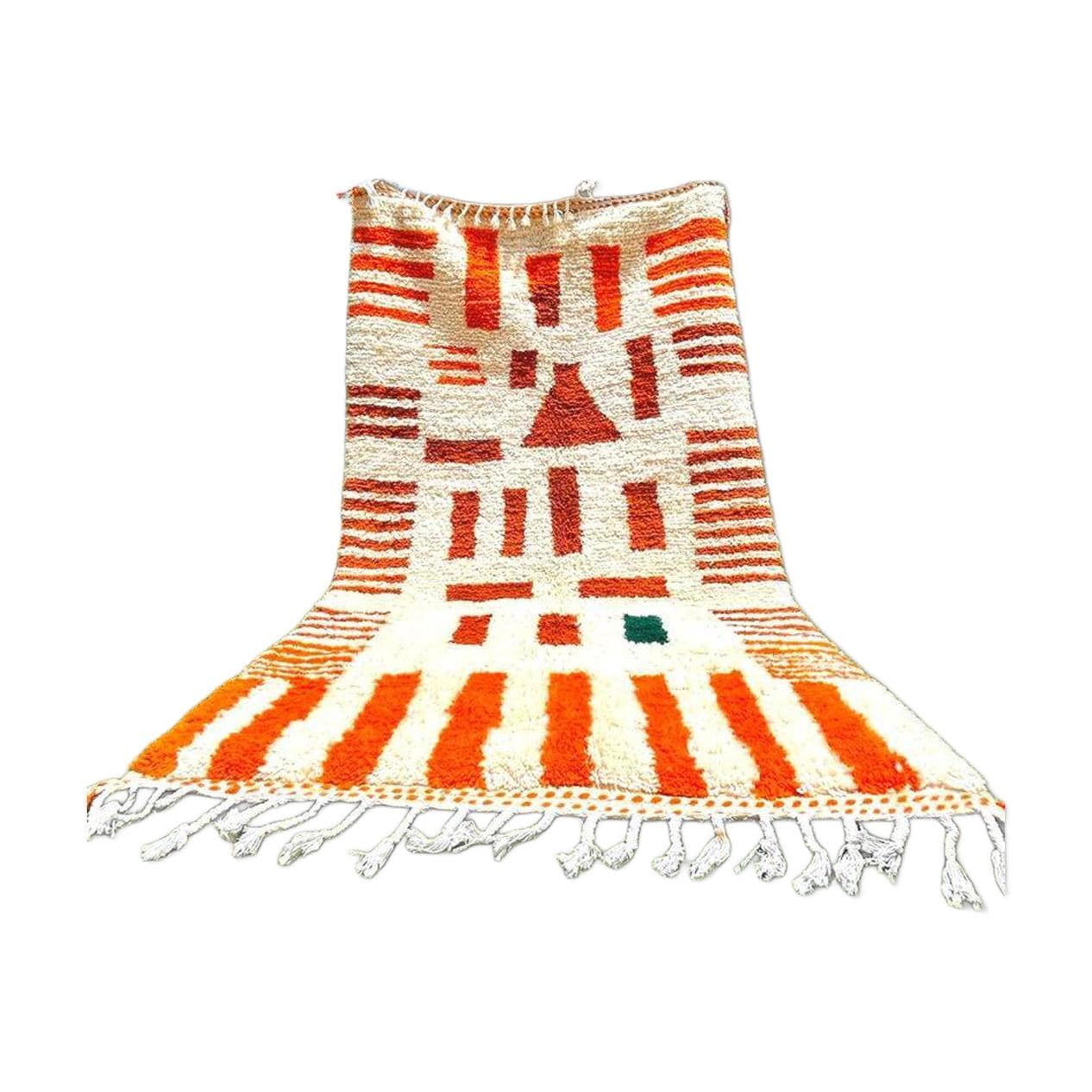 Handwoven rug 150x300 cm, wool, multicolour, Morocco