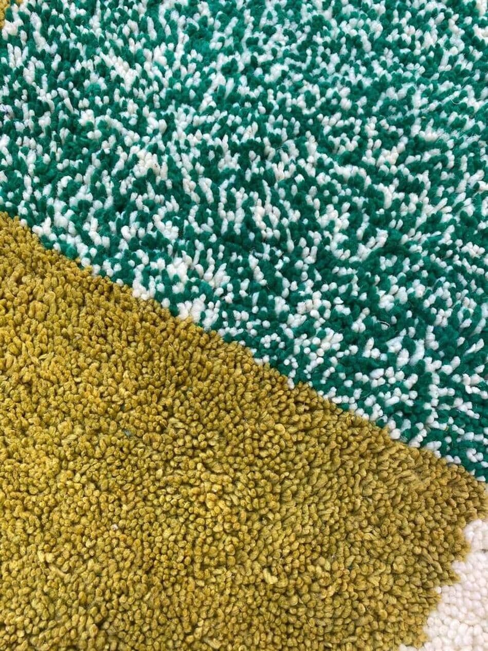 Ręcznie tkany dywan 250x150 cm, wełna, multikolor, Maroko - 200738