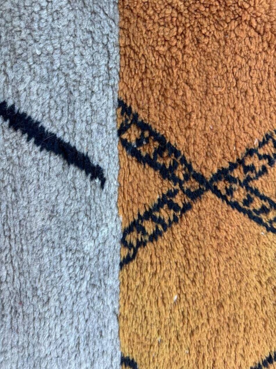 Ręcznie tkany dywan 250x150 cm, wełna, wielokolorowy, Maroko - 200652