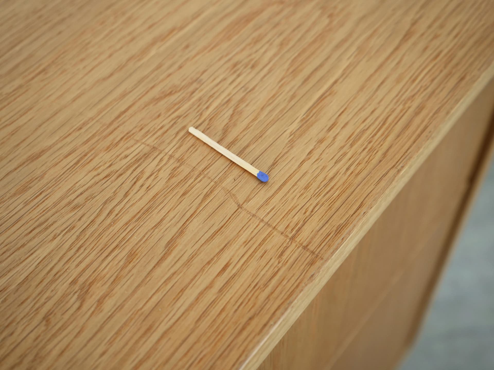 Komoda, skandynawski design, dąb jasny, Polska, lata 60. - 14354