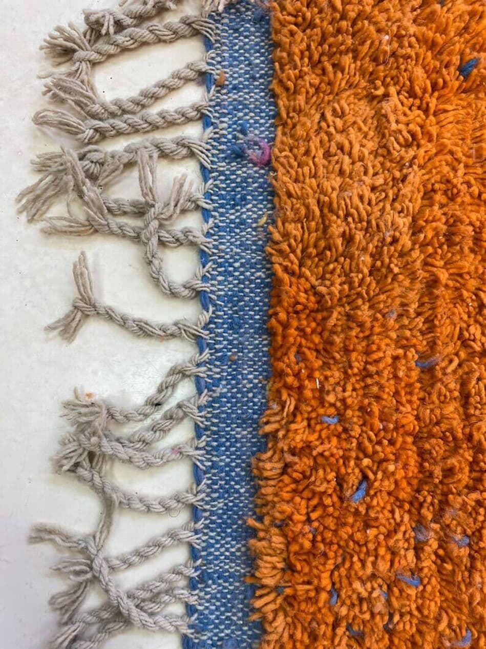 Handwoven rug 250x150 cm, wool, multicolor, Morocco - 201343