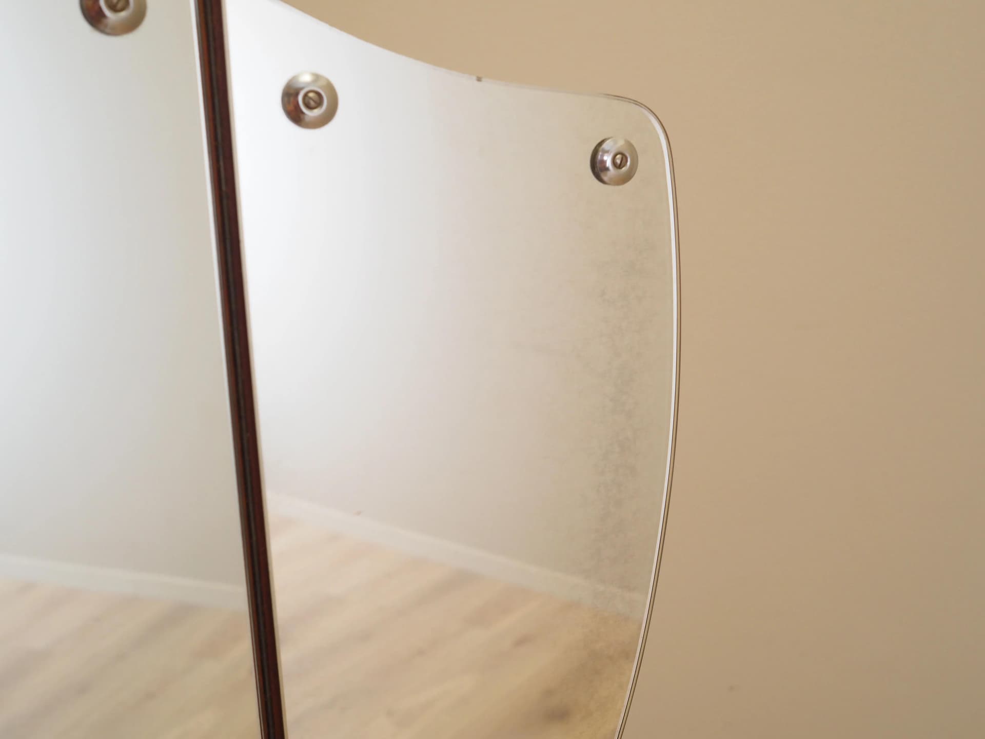 Toaletka, teak orange, Dania, lata 70. - 14335