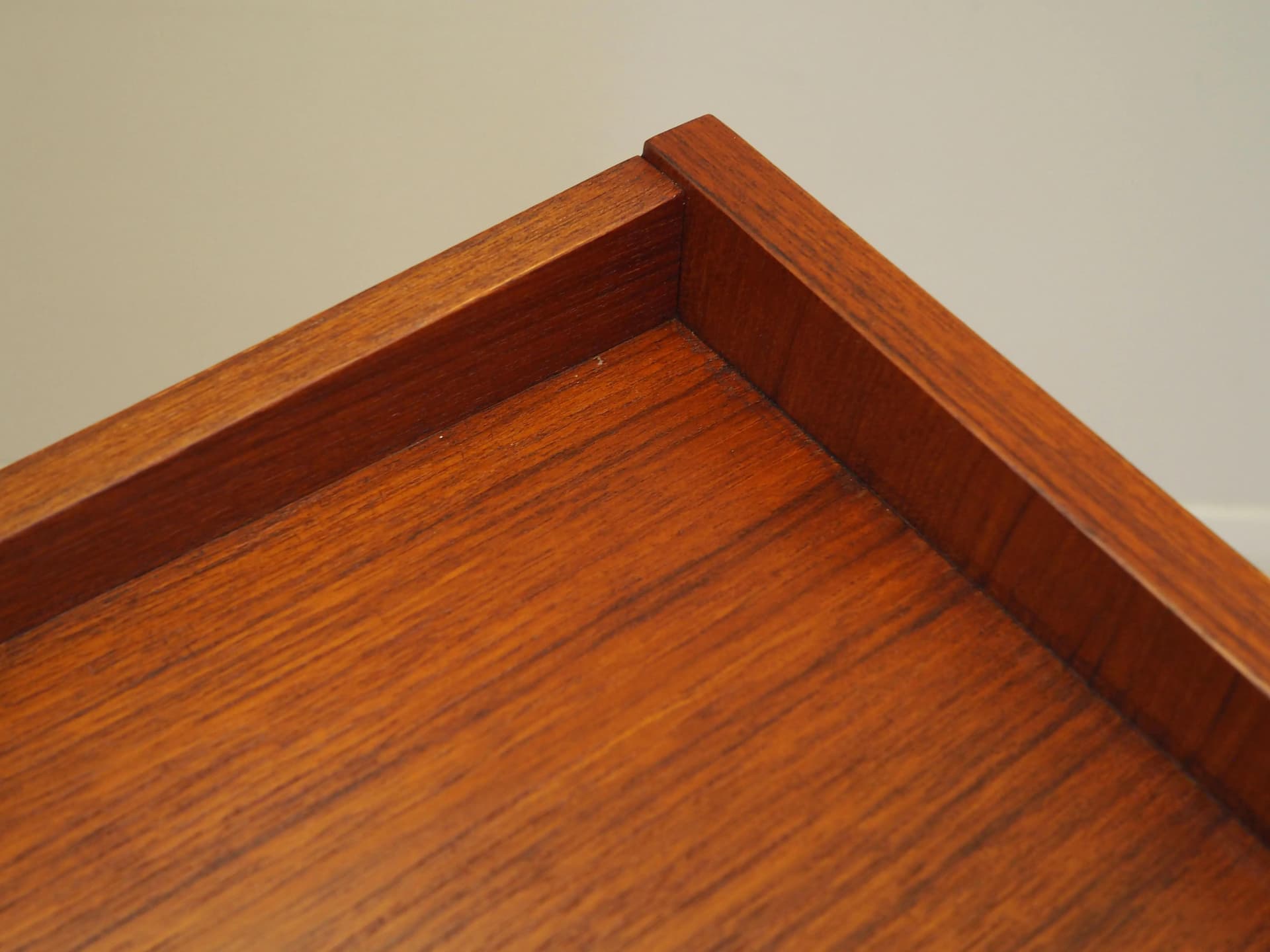 Toaletka, teak orange, Dania, lata 70. - 14336