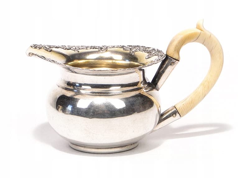 Neoclassical creamer, silver, Russia, 19th c.