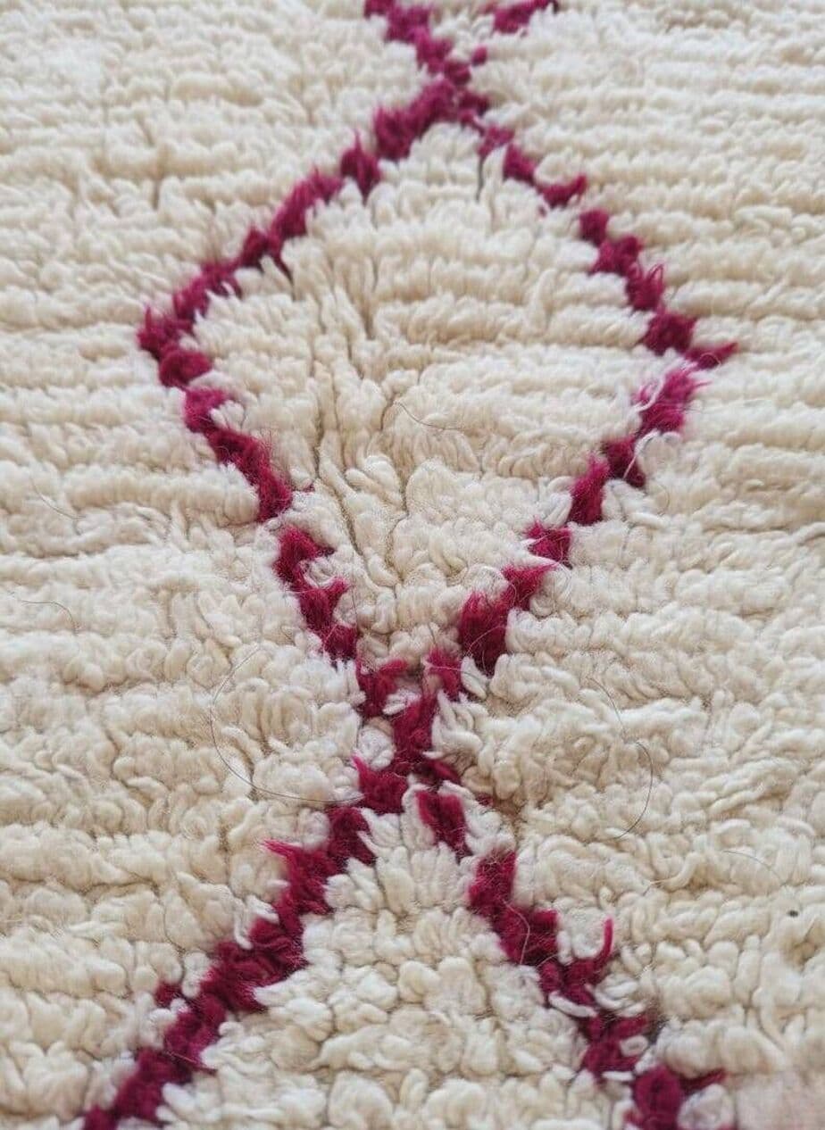 Ręcznie tkany dywan 250x150 cm, wełna, multikolor, Maroko - 202906