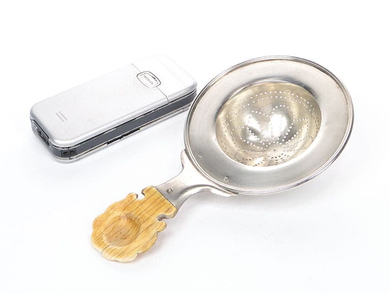 Sitko do herbaty, Rococo, beżowy, Austria, XIX w. - 201783