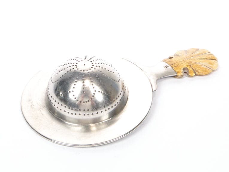 Sitko do herbaty, Rococo, beżowy, Austria, XIX w. - 201780