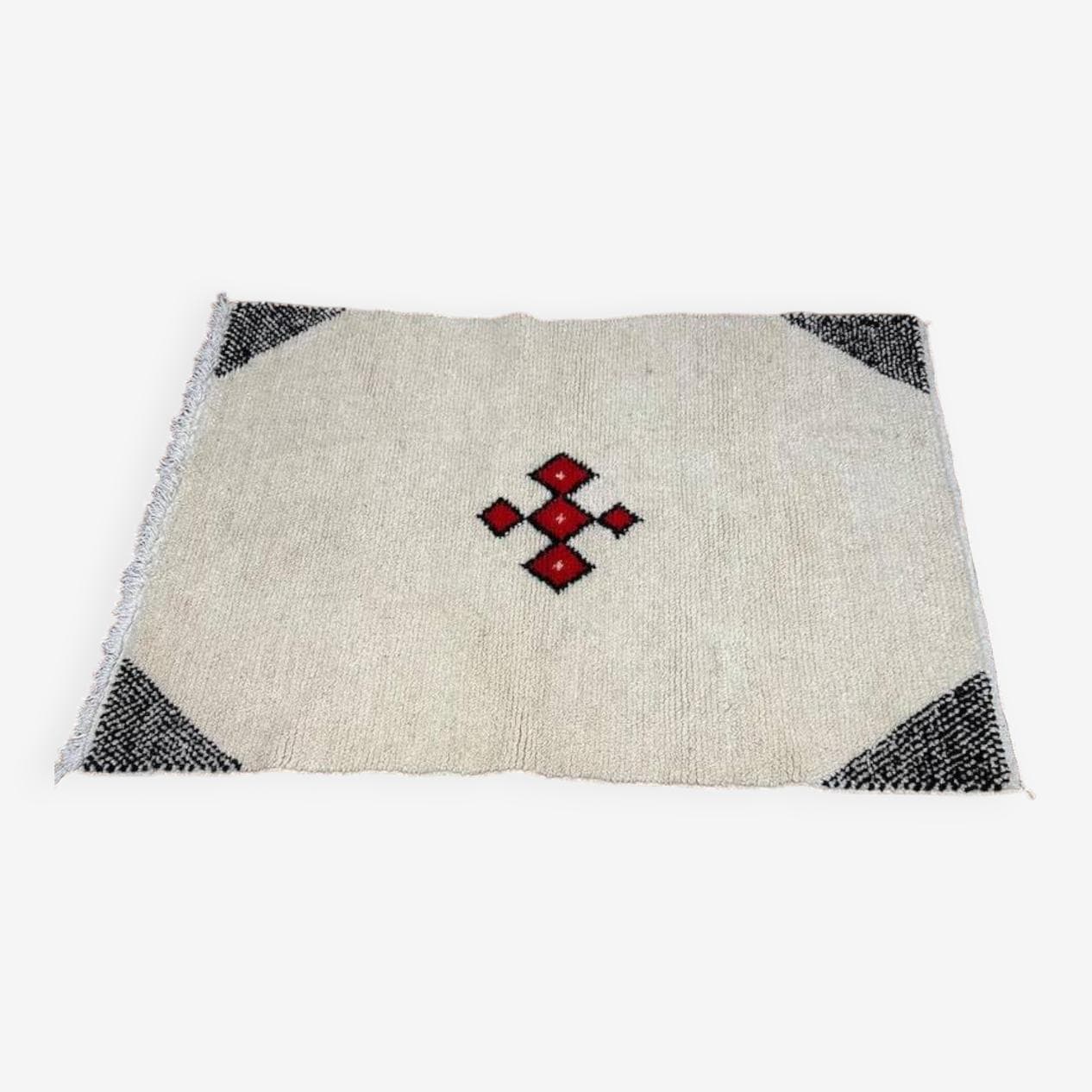 Ręcznie tkany dywan 200x300 cm, wełna, multikolor, Maroko - 202637