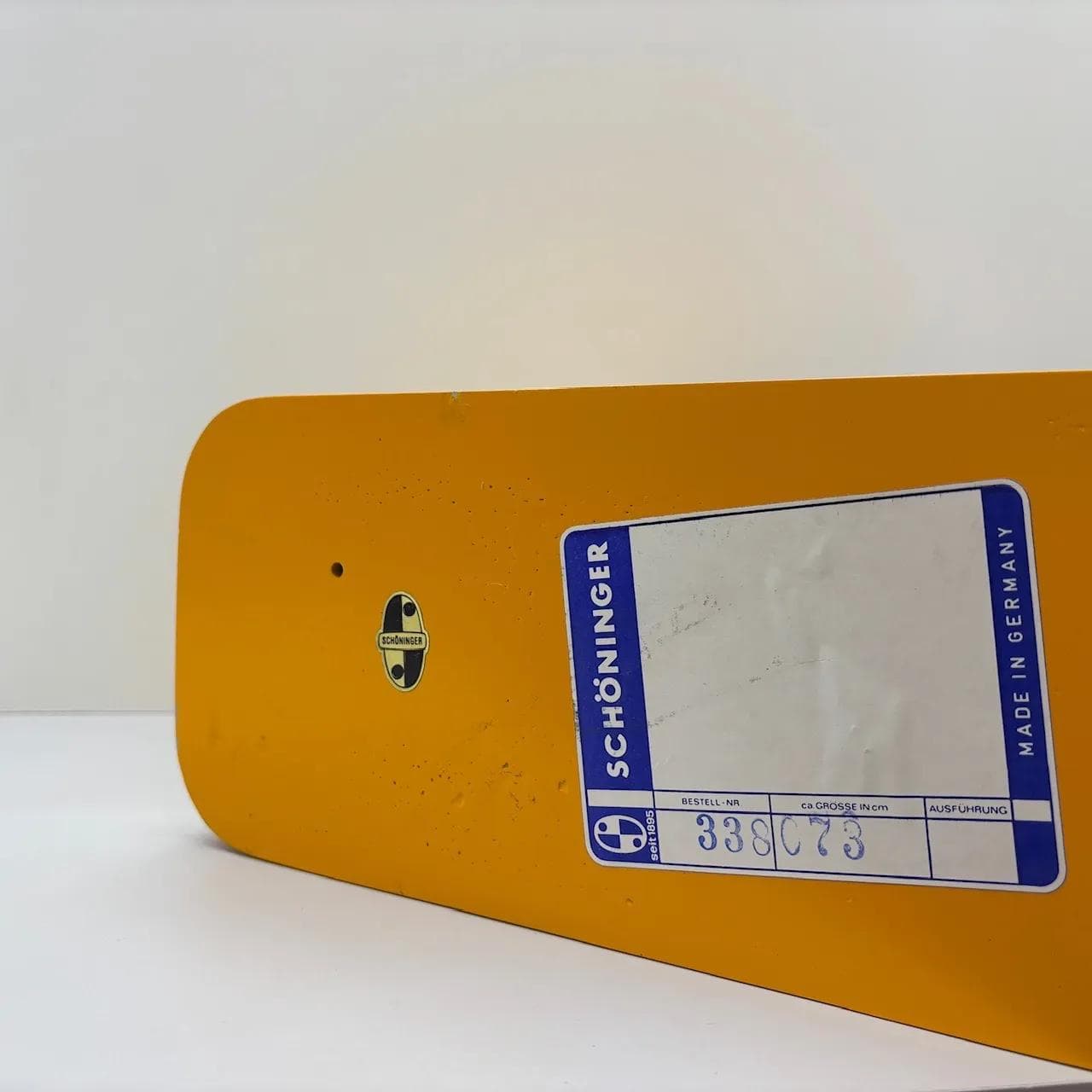 Półka wisząca Space Age, pomarańczowy, plastik, Schöninger, Niemcy, lata 70. - 14114