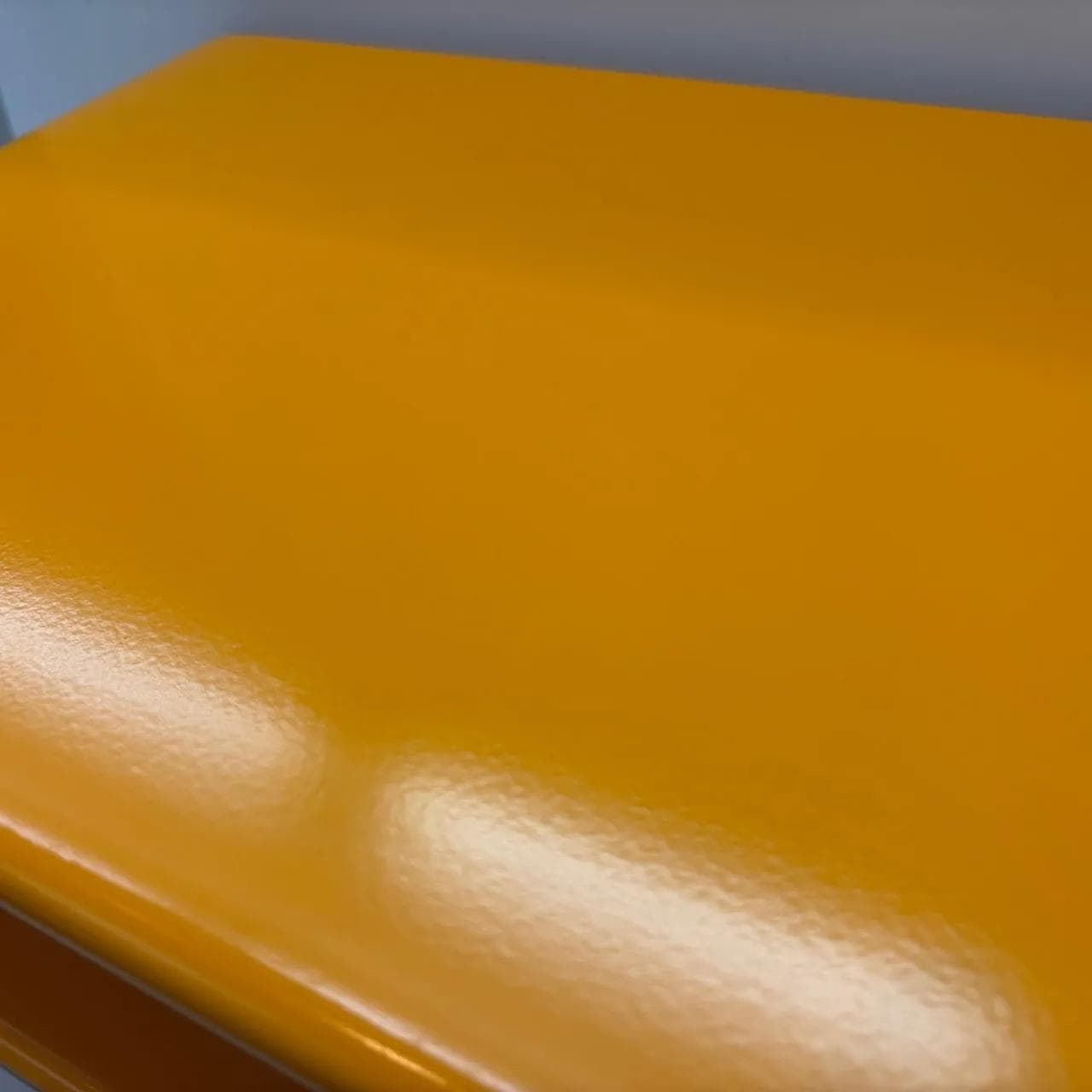 Półka wisząca Space Age, pomarańczowy, plastik, Schöninger, Niemcy, lata 70. - 14118