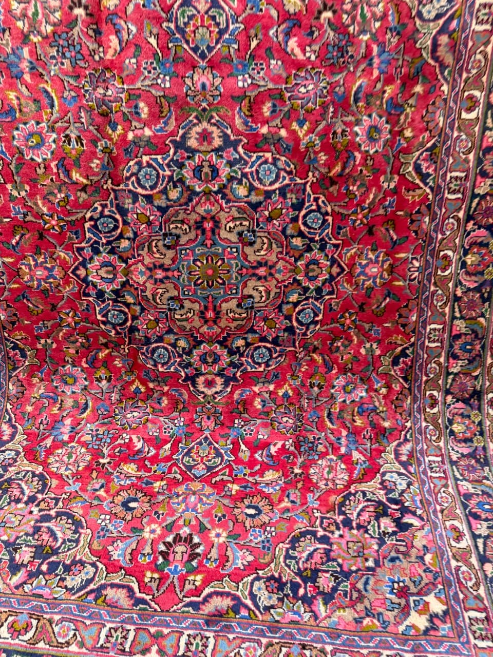 Dywan Keshan, multicolor, wełna, Iran - 201928