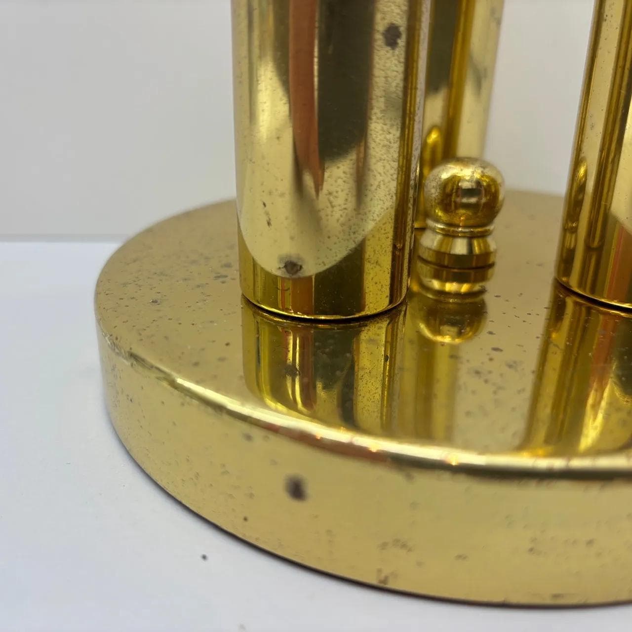 Kinkiet, złoty, mosiądz, Niemcy, lata 70. - 14209