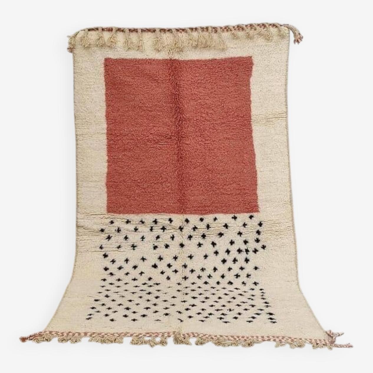 Ręcznie tkany dywan 150x250 cm, wełna, multikolor, Maroko - 203272