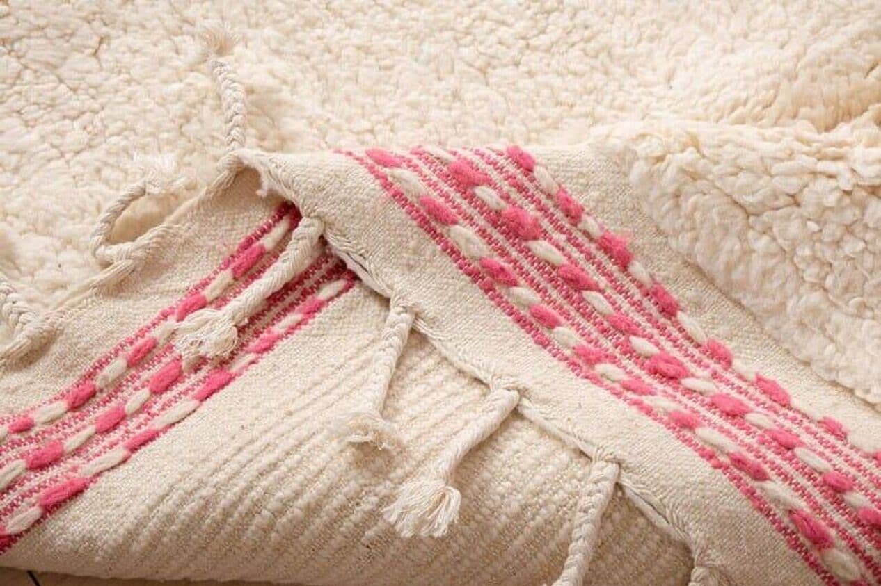 Ręcznie tkany dywan 150x250 cm, wełna, multikolor, Maroko - 203252