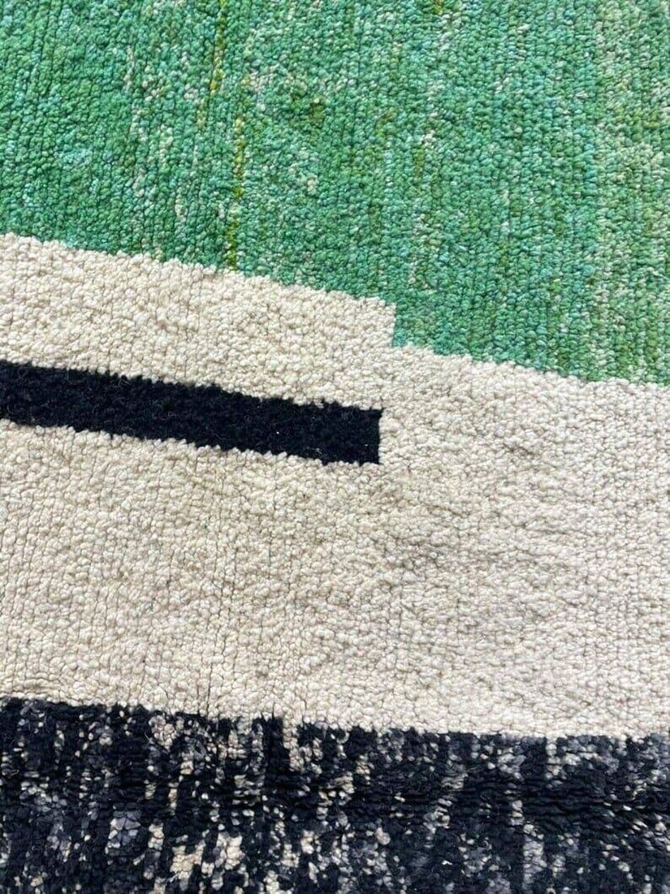 Ręcznie tkany dywan 200x300 cm, wełna, multikolor, Maroko - 205729