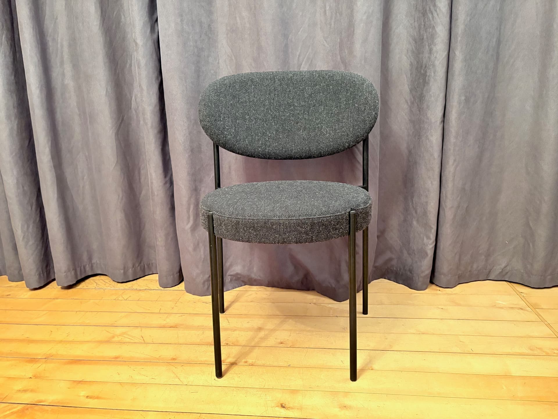 Krzesło 430, szary, proj. V. Panton, Dania - 203347