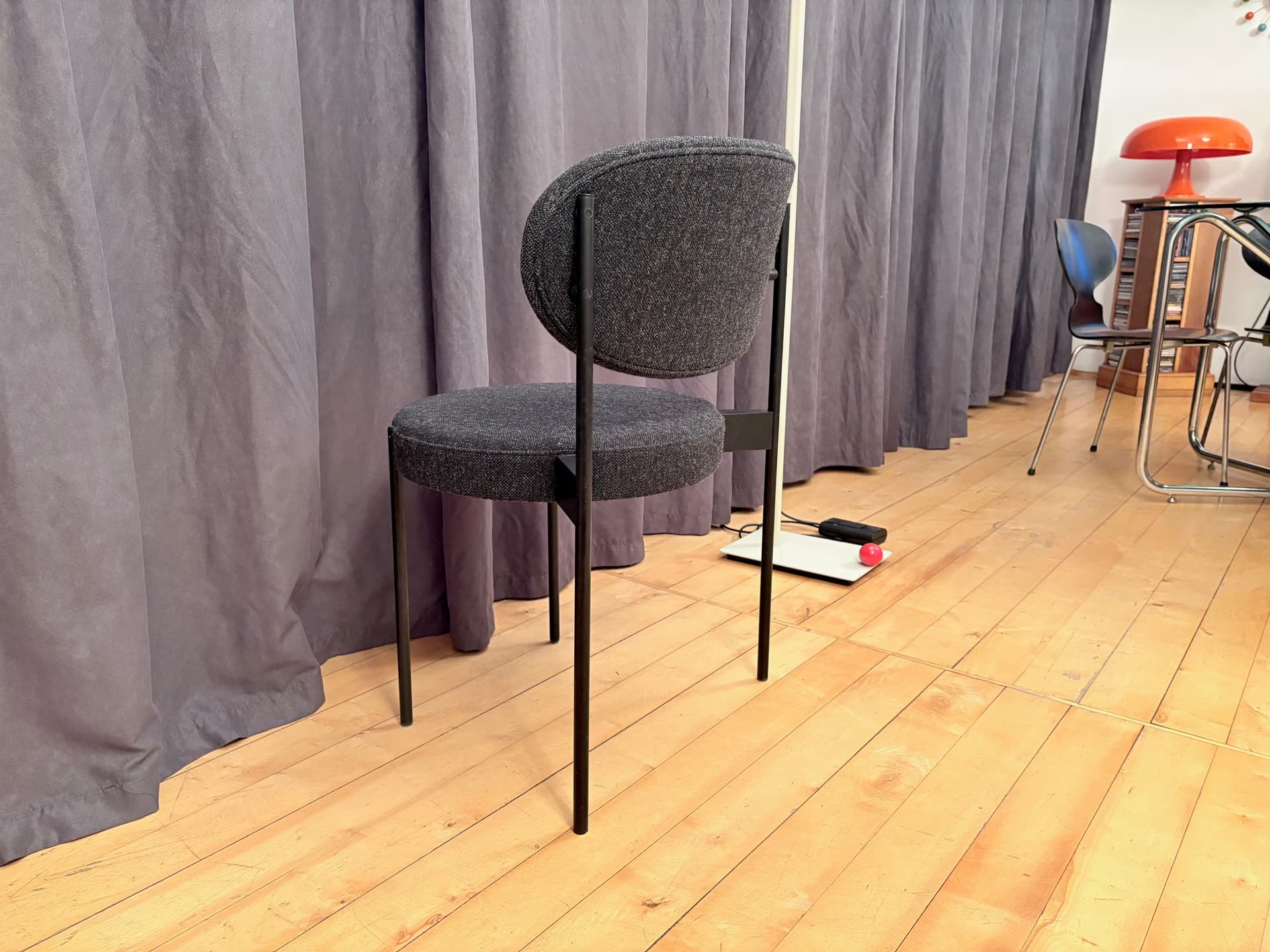 Krzesło 430, szary, proj. V. Panton, Dania - 203354