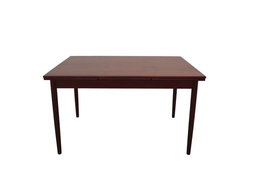 Extendable Table, brown rosewood, AM Mobler, Denmark, 1960s.