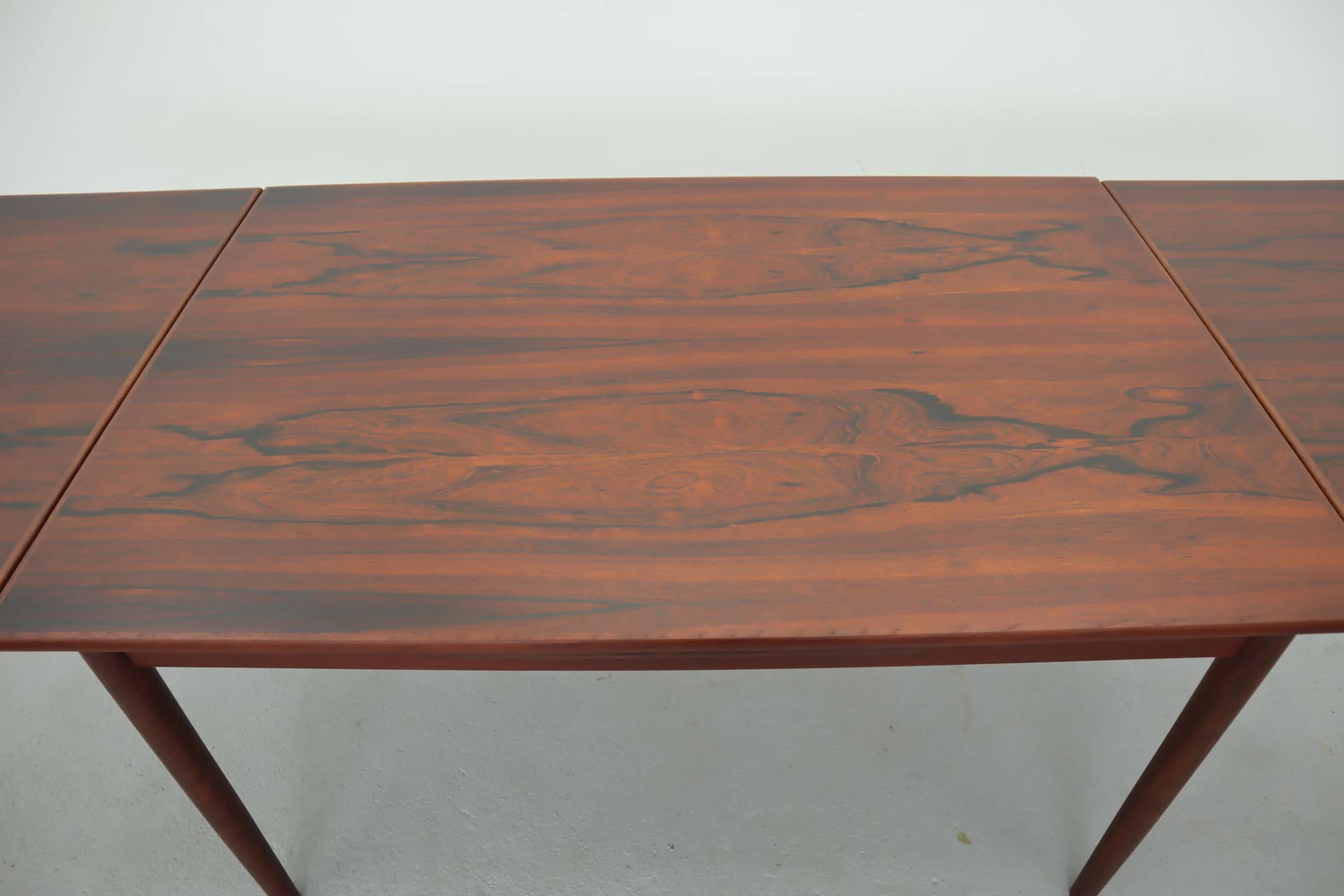 Extendable Table, brown rosewood, AM Mobler, Denmark, 1960s. - 14426